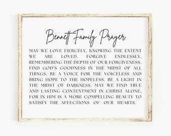 Personalized Family Prayer //