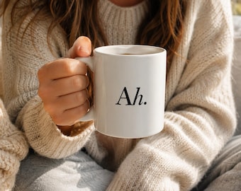 Ah // Emma M Lion Mug // The Duke of Islington // Bookish Gifts