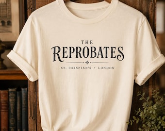 The Reprobates // Emma M Lion Tee // Bookish Gift // Literary Society T-Shirt // St. Crispians //
