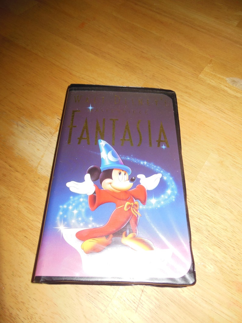 Walt Disney Vintage Fantasia VHS tape Released 11/01/91 Etsy