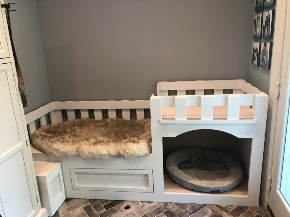 Custom Size Dog Bed Etsy