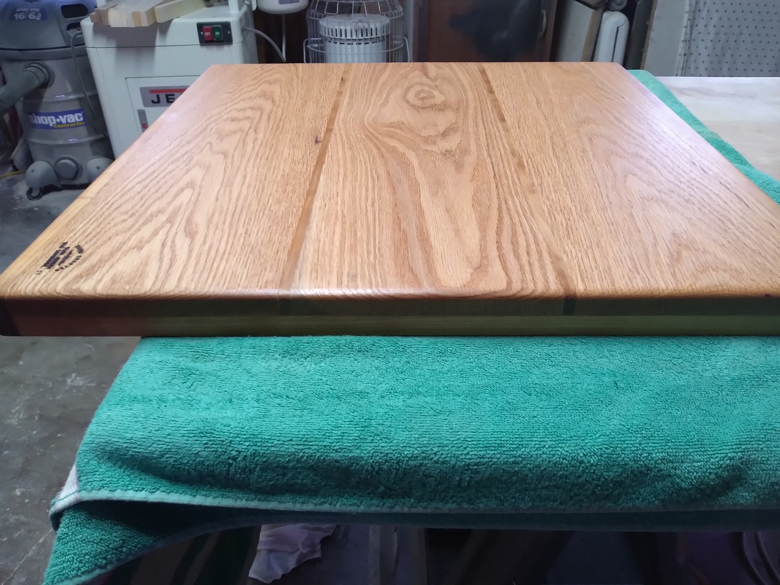 Solid Oak Rolling Board With Inlays Kneading Board Pastry Etsy