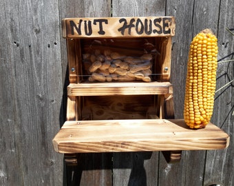Squirrel Corn & Peanut Feeder