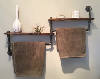 Pipe Towel Rack - Etsy