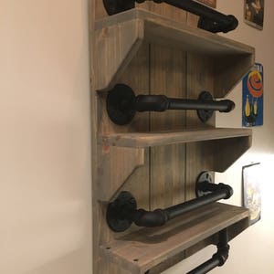 Industrial Pipe Kitchen Spice Rack - Etsy