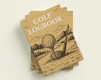 Golf Logbook: A5 Recycled Paper Golfers' Journal