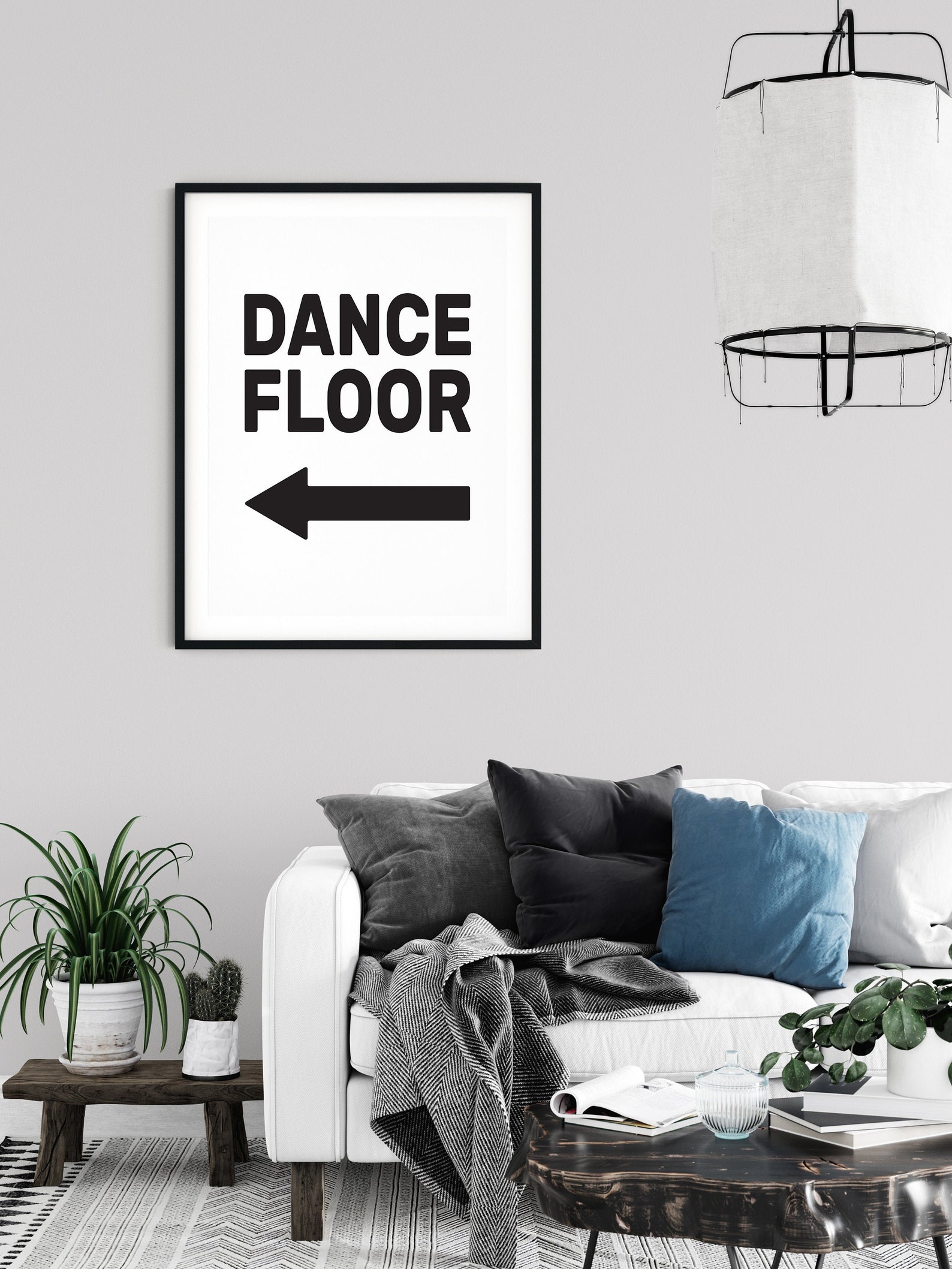 Dance Floor Art Print Wall Art Dance Typography Dance Art Etsy UK