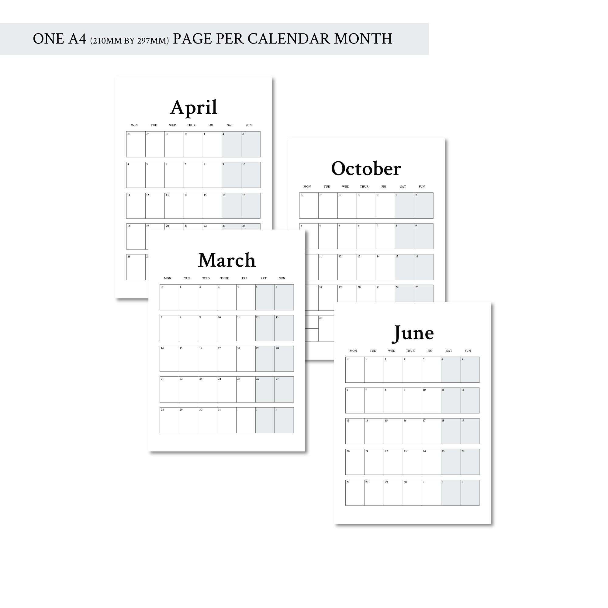 Wall Calendar 2022 Calendar 2022 Wall Calendar 2022 Etsy UK