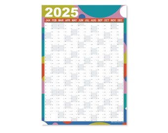 2025 Wall Planner - 2025 calendar - 2025 Planner - Wedding - A2 size - Yearly Planner - 2025 diary - year wall planner - 2025 - Photographer