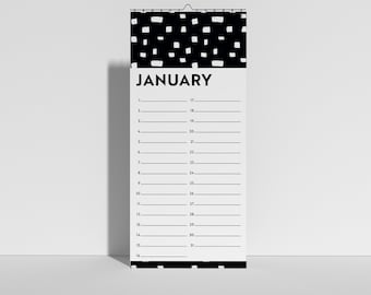 Forever Calendar - Perpetual Calendar - Birthday Calendar - Celebration Planner - Wedding Gift - 2023 Calendar - Wall Planner - Calendar