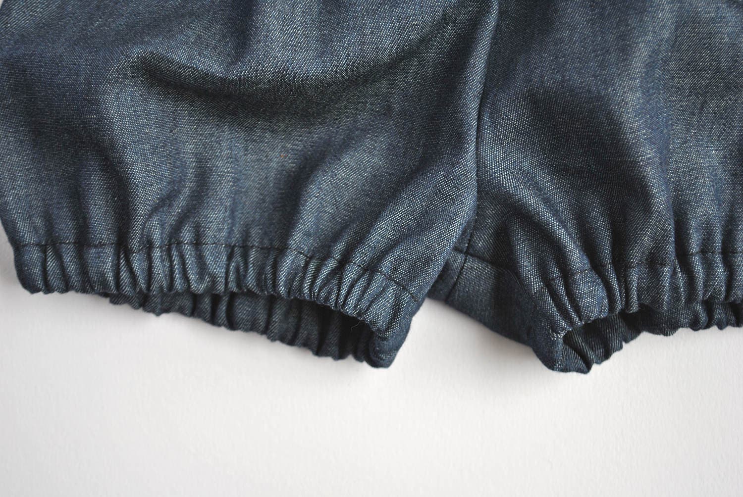 Dark Blue Denim Bloomers