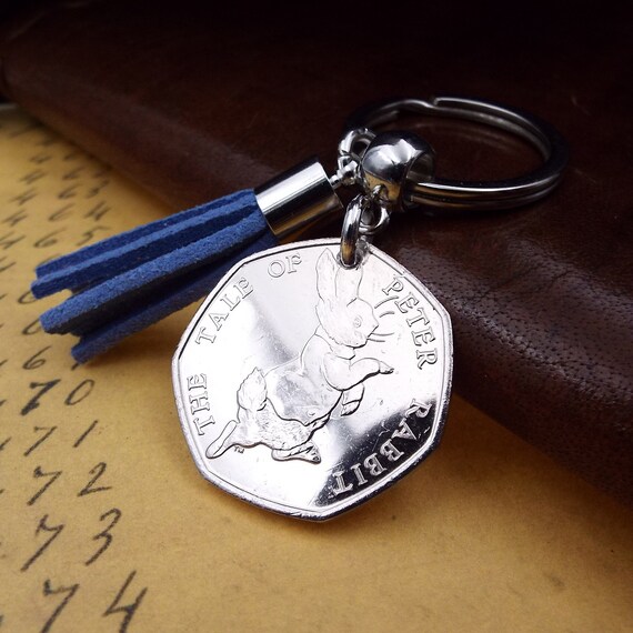 peter rabbit keyring