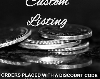 Custom Listing Reserved for Rachiehannah