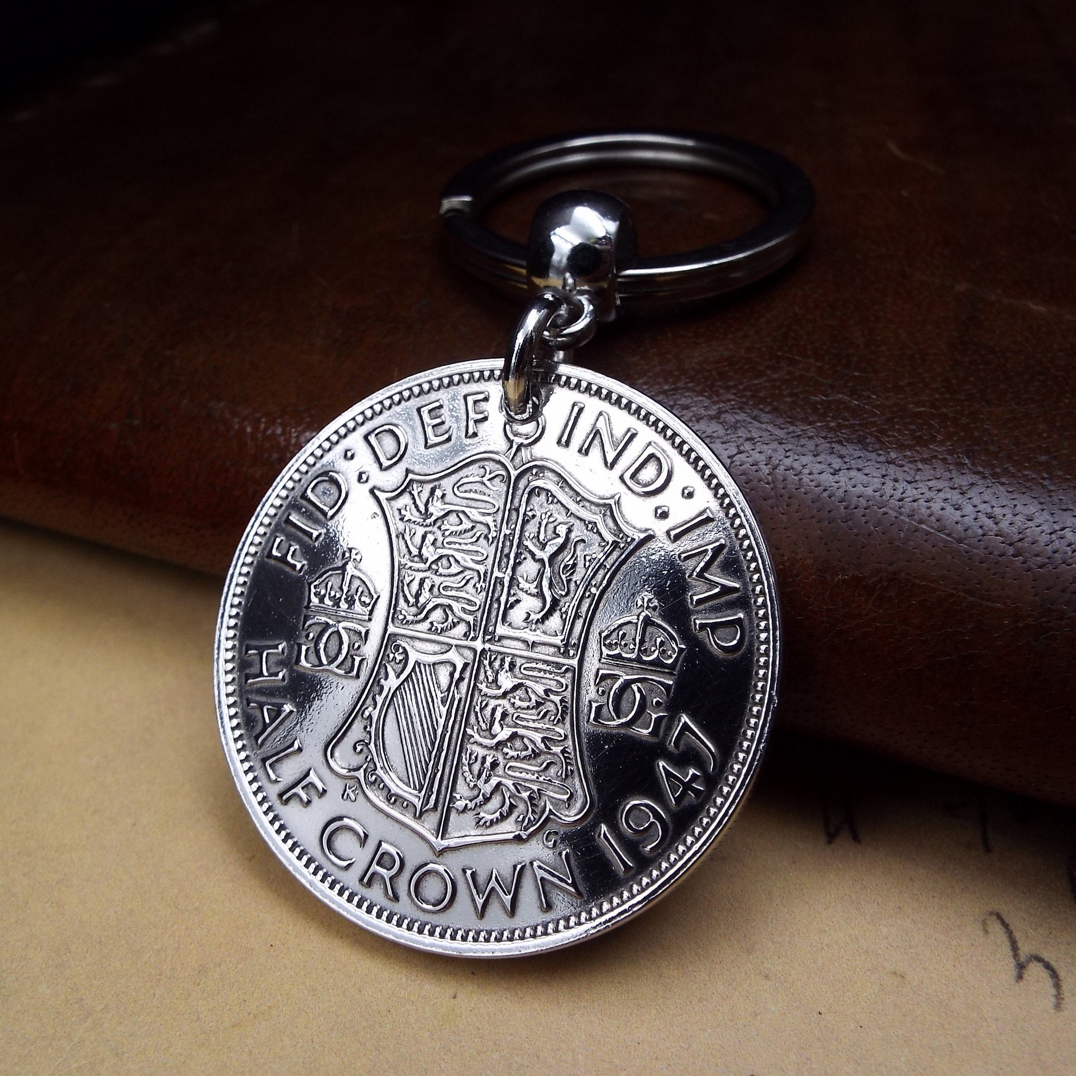 Gift Set (1947-1967) - Elizabeth II Era Coin Keychain In Presentation ...