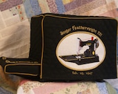 Singer Featherweight 221 Sewing Machine Cover Set- with Lift Table sleeve