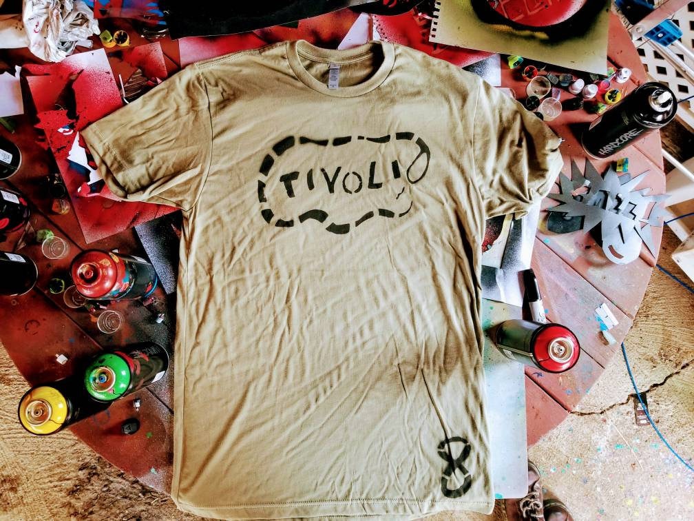 Pinkpop 1992 Tivoli Spray Paint T-shirt - Etsy Denmark