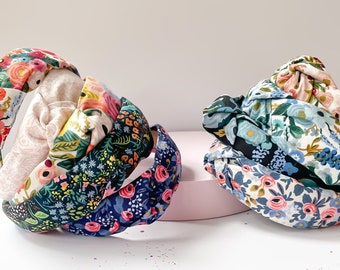 Rifle Paper Company Garden Party Top Knot  Print  Headband Floral