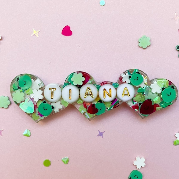 LOVE FROG PRINCESS Inspired Single Hair Clip Hair Barrett