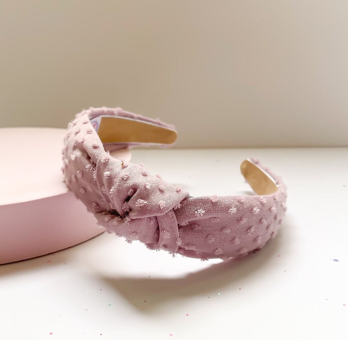Swiss Dot Headband - Etsy display picture 1