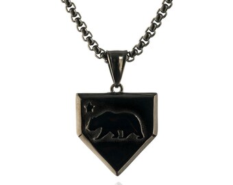California Home Plate Pendant