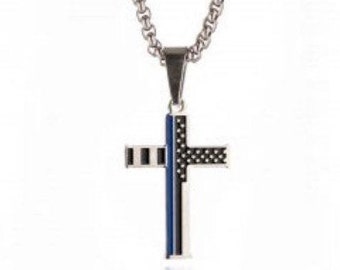 Police Cross Pendant