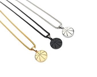 Colgante de baloncesto de acero inoxidable con collar