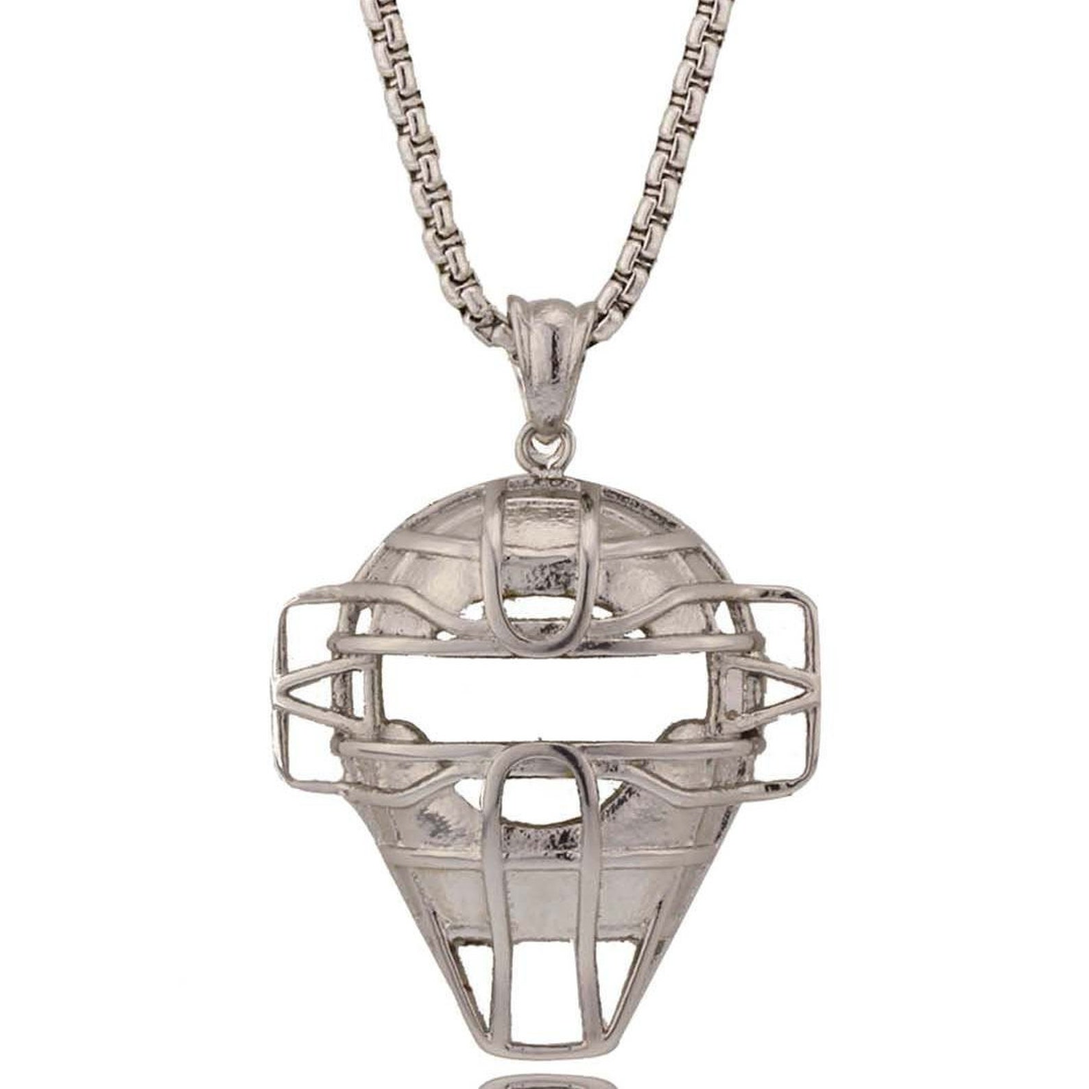 Catcher's Mask Pendant Etsy