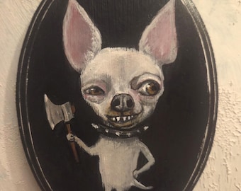 Tiny Terror #3,  5" x 7"