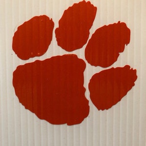 Tigerpfote Fensteraufkleber.