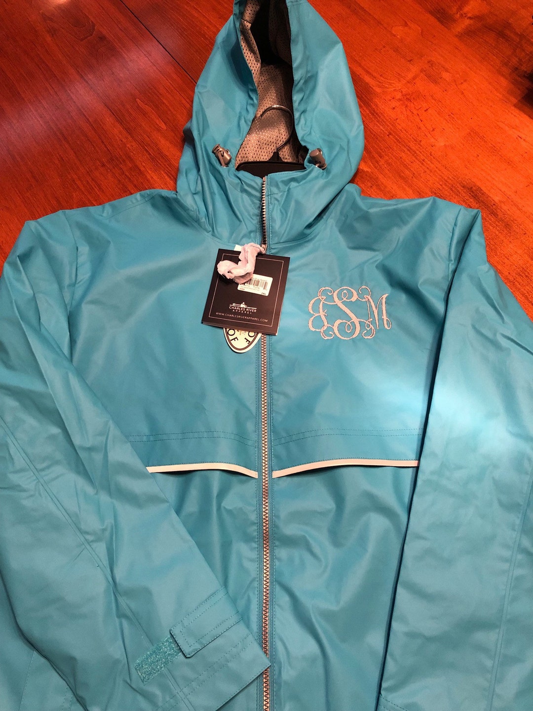 Charles River Rain Jacket Etsy