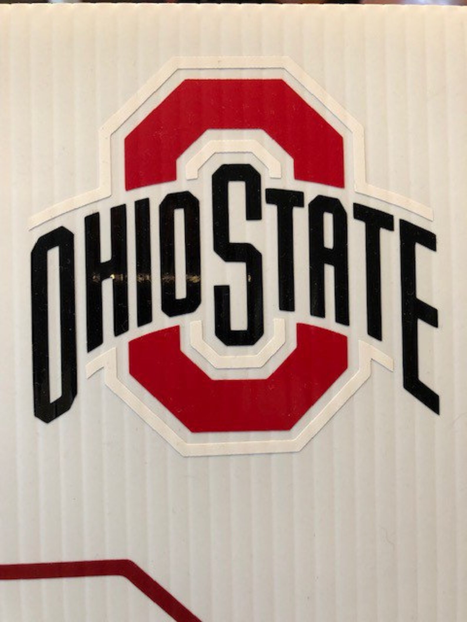 Ohio State vinyl window decal Etsy