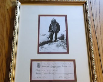 Richard E Byrd, American Polar Explorer, Autograph