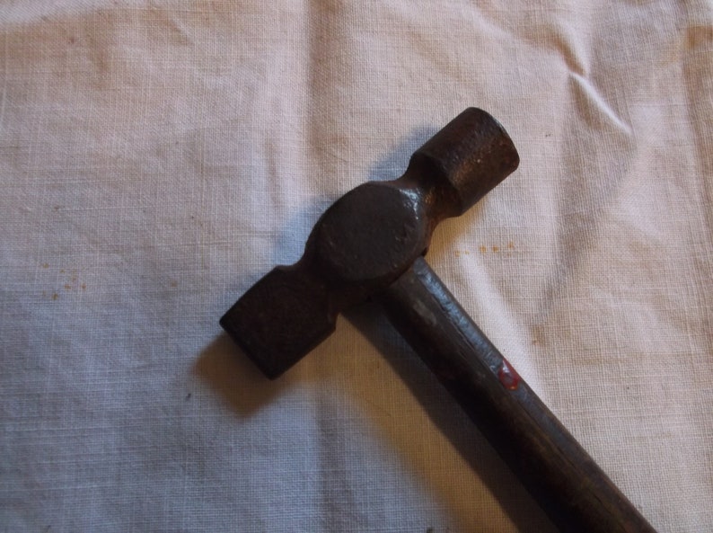 Vintage Ball Peen Hammer / Blacksmith Tool Etsy