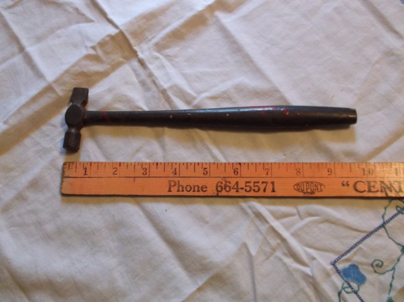 Vintage Ball Peen Hammer / Blacksmith Tool Etsy