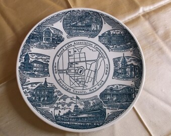Rare Baldwin County Sesquicentennial 1809-1959 Plate Kettlesprings Kilns R953