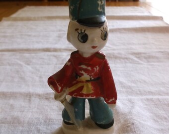 Vintage Enesco Japan Soldier Statue