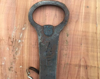 Hand Forged Keychain Bottle Opener