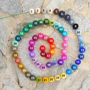 Jumbo wool felt balls, large 4cm felt balls, wholesale felt balls bulk rug garland, felting wool, felt pom poms, wool balls, 5-20 pcs