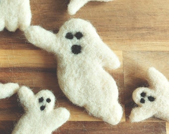Filzgeist | Handgefertigte Wolle Spooky Decor, Halloween Craft Versorgung