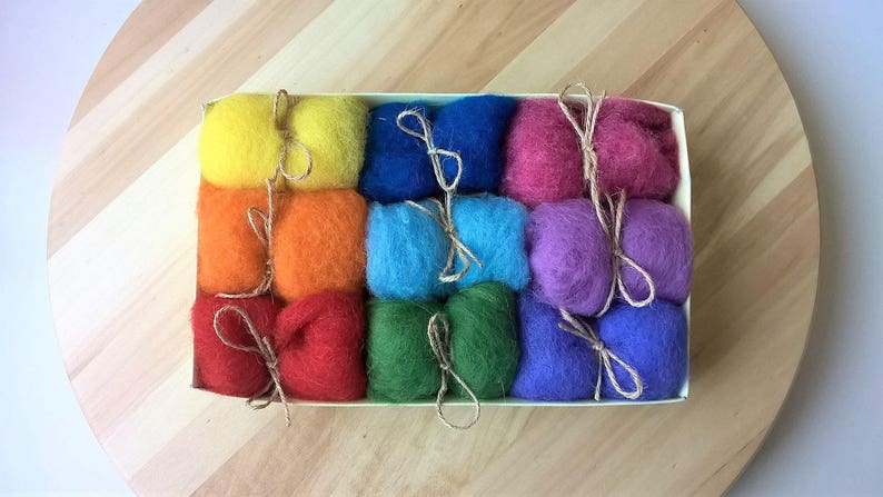Wool Yarn Roving Wet Felting Net DIY Kits Multiuse Practical