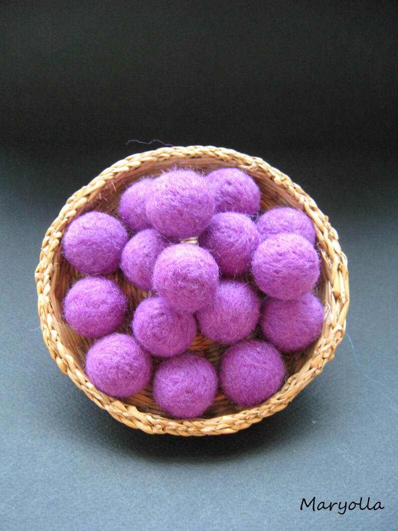 Jumbo Wool Felt Balls Large 5cm 6cm 7cm Felt Balls Wholesale Etsy