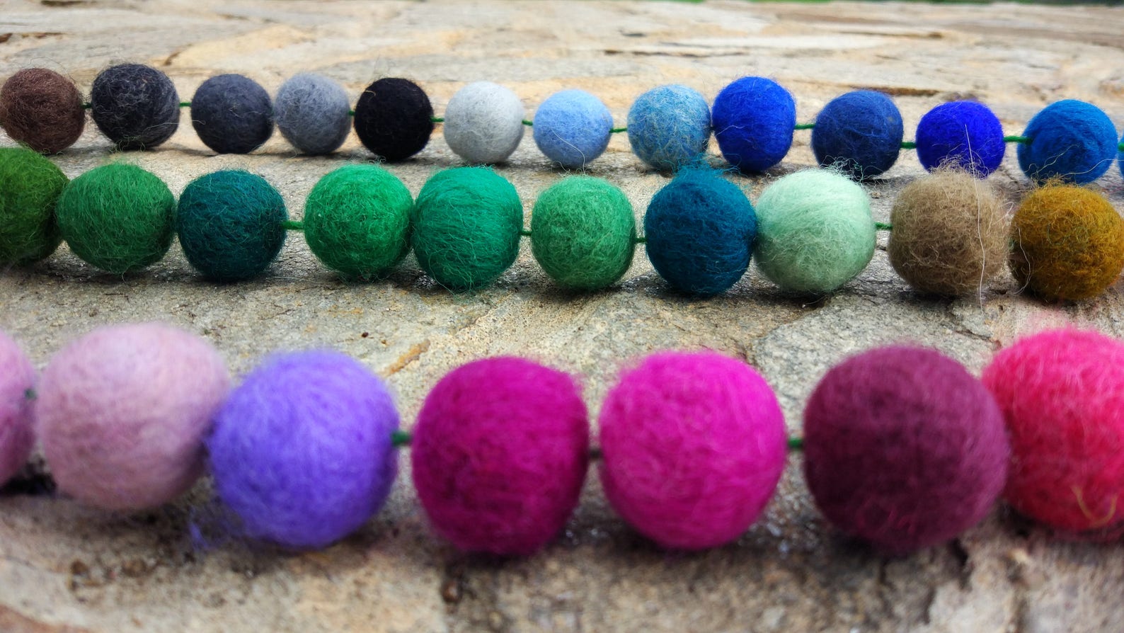Jumbo Wool Felt Balls Large 5cm 6cm 7cm Felt Balls Wholesale Etsy