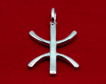 Pendant ⵣ Yaz Z Amazigh Free Man Sterling Silver 925