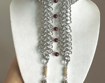 The Malena Chainmail Necklace
