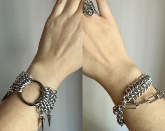 The Della and (Nima SOLD) Chainmail Bracelets