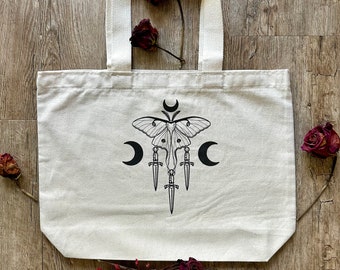 The Luna Moth X-Large Tote Bag