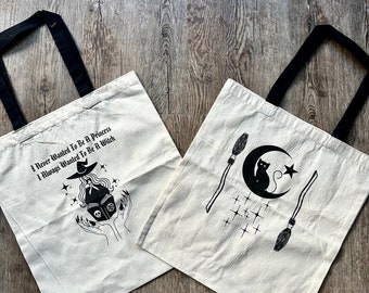 The Witchy Tote Bags