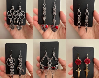 Six One Of Kind Earrings