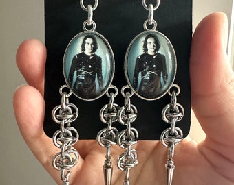 Eric Draven Dangle Earrings