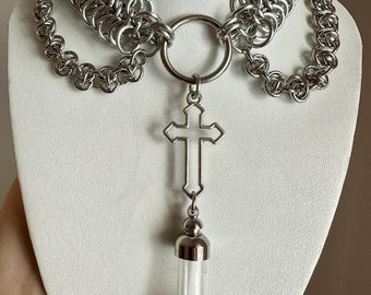 Faith Chainmail Necklace